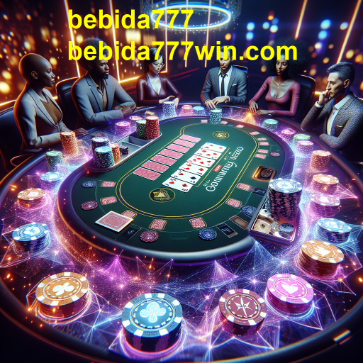 Atração dos Jogos de Cartas no Bebida777